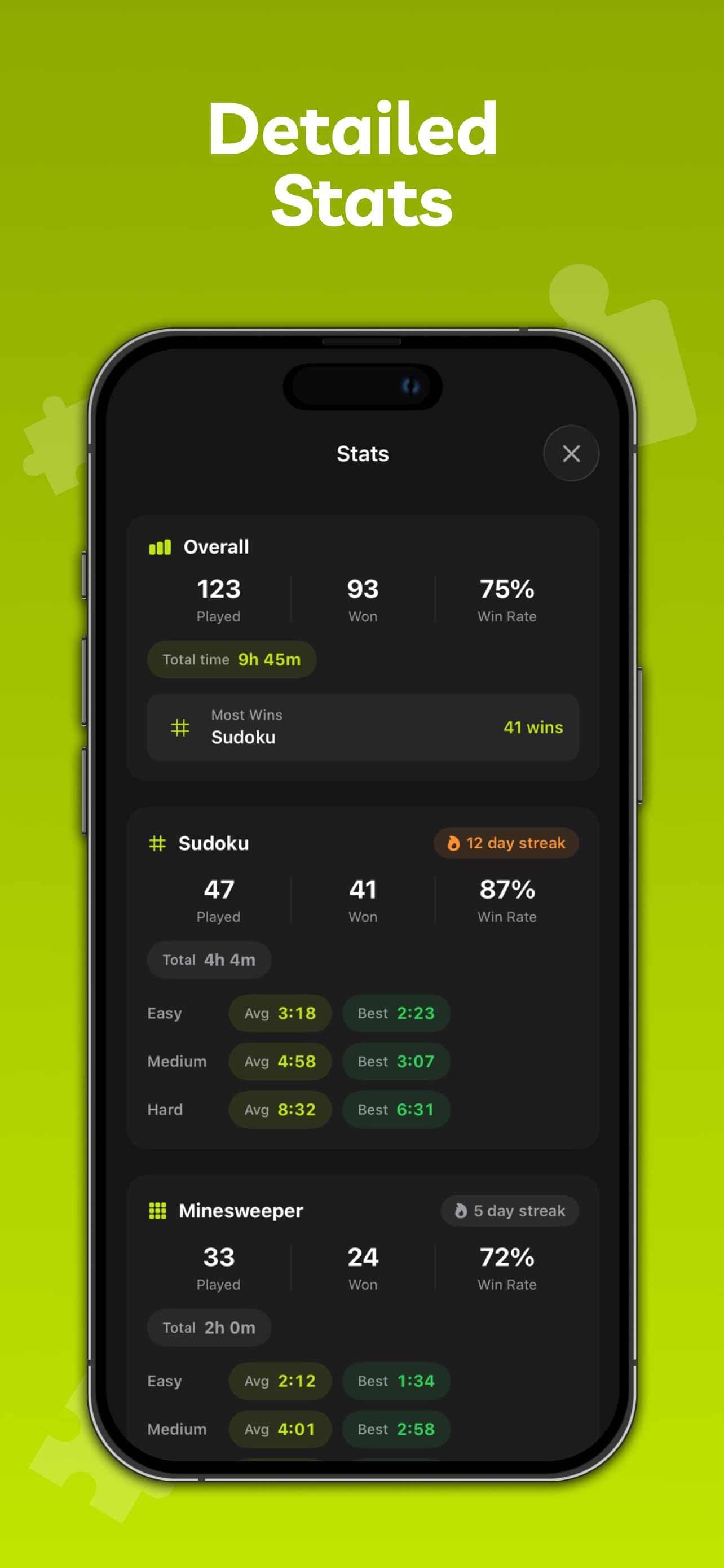 Pluzzle iOS app — screen 3