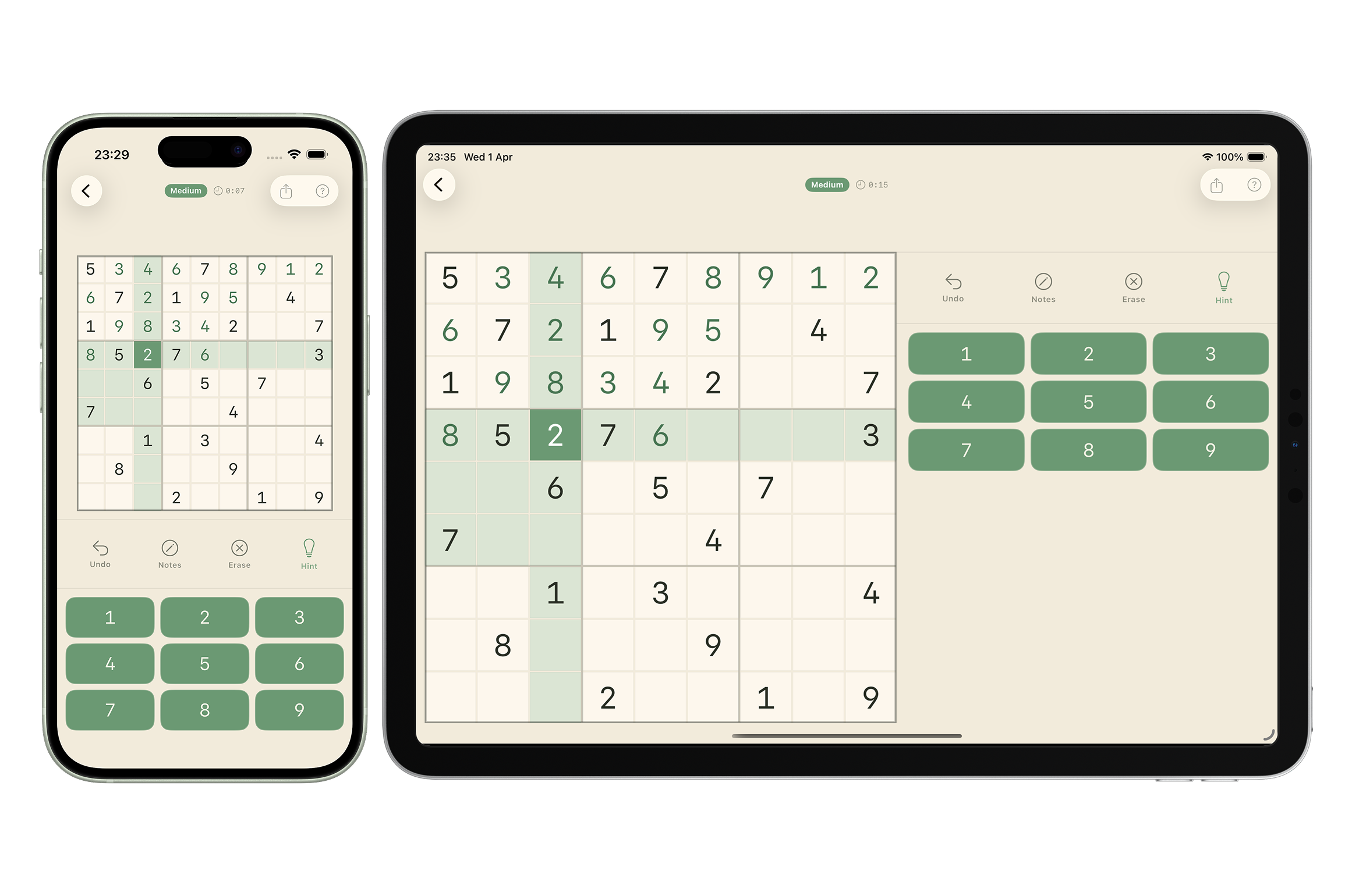 Sudoku example
