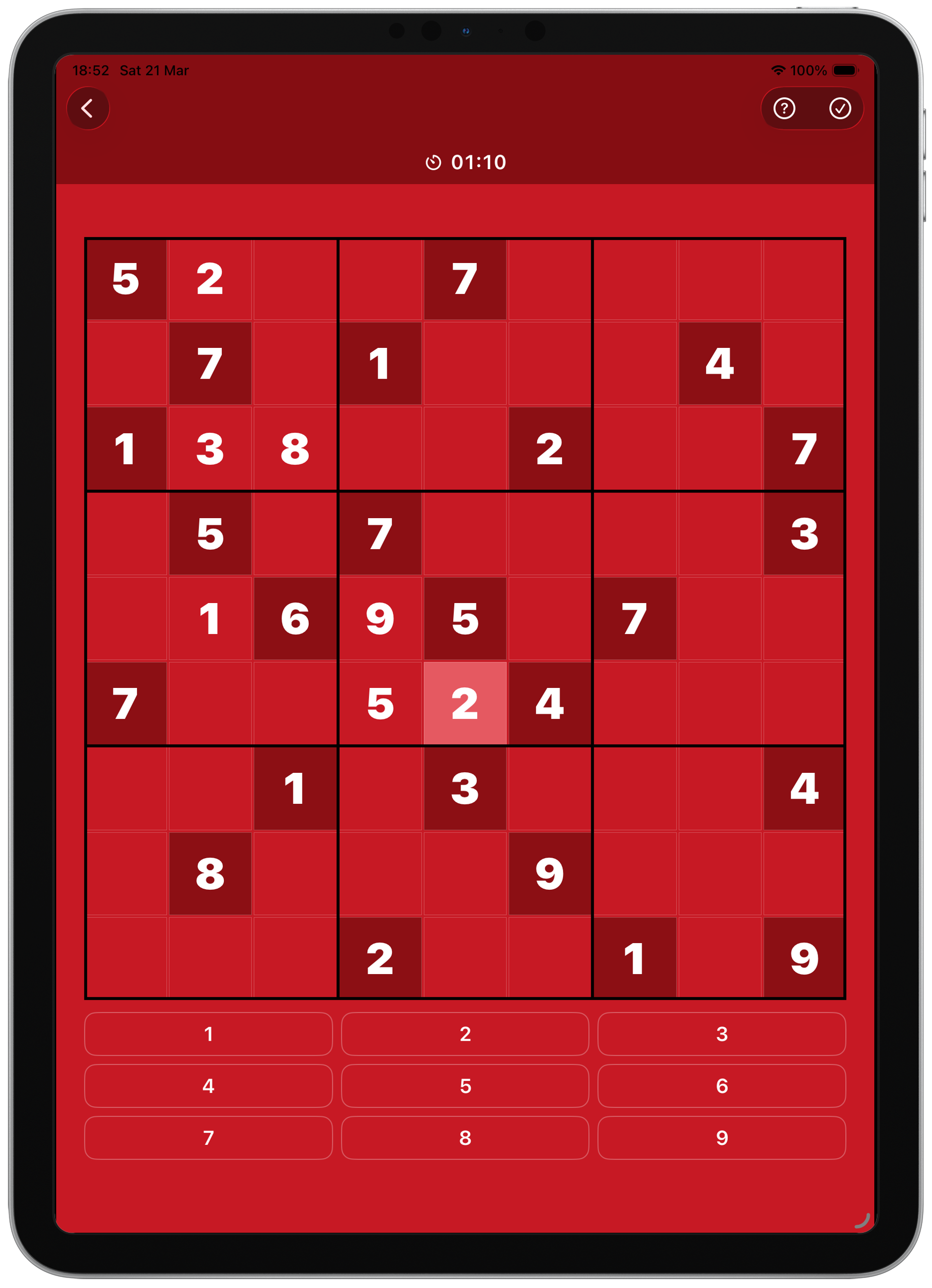 Red Sudoku